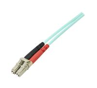 StarTechcom 10 Gb Aqua Multimode 50/125 Duplex LSZH Fiber A50FBLCLC3