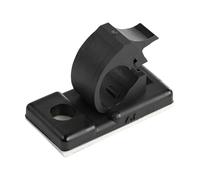 100 PACK OF SELF-ADHESIVE CABLE CLAMP SMALL Small 0.21 in. (5.5 mm) max. diame