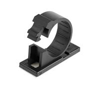StarTechcom 100 Clip Fermacavi Autoadesivi Nero Graffette Fermacavo Adesive da