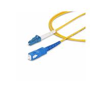 StarTechcom 16.4ft Lc to Sc Upc Os2 Single Mode Fiber Cable SPSMLCSC-OS2-5M