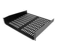 StarTechcom 16in Universal Rack Mount Shelf Rackmount 2 he CABSHELFV