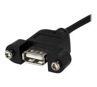 StarTechcom 1ft Motherboard to Panel Mount USB Cable Cavo USBPNLAFHD1