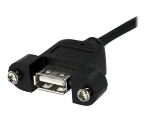 StarTechcom 1ft Motherboard to Panel Mount USB Cable Cavo USBPNLAFHD1