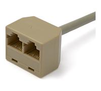 StarTechcom 2-to-1 Rj45 Splitter Cable Adapter F/M RJ45SPLITTER