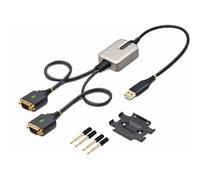 StarTechcom 2ft 2-Port Usb to RS232 Serial Adapter 2P1FFC-USB-SERIAL