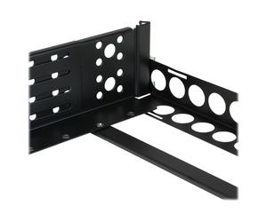 StarTechcom 2U Fixed 19 Universal Server Rack Rails Custodia UNIRAILS2U