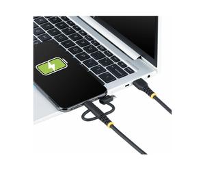 StarTechcom 3.3ft Usb Multi Charging Cable RLTCUB1MBK