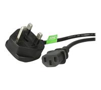 StarTechcom 3 Ft UK Computer Power Cable BS 1363 to C13 Cord BS13U-1M-POWER-LEAD