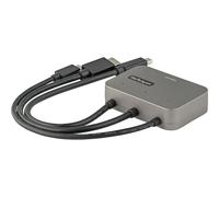 StarTechcom 3-in-1 Multiport to HDMI Adapter 4K 60Hz USB-C CDPHDMDP2HD