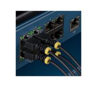 StarTechcom 30cm Black Ultra Slim Cat6A 10 Pack Rete CAT 6a 6AUTP34BKS30CM10PK