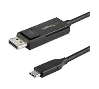 StarTechcom 3ft Usb C to DisplayPort 1.2 Cable 4K 60Hz CDP2DP1MBD