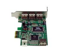 StarTechcom 4 Port USB 2.0 Pci Express Low Profile Schnittstellenkarte PEXUSB4DP