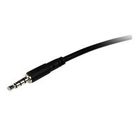 Startech 3.5mm 4 Position Headset Extension Cable One Size Black