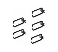 StarTechcom 5-Pack 1U Cable Management D-Ring Hooks Cavo Rete CMHOOK1UN5PK