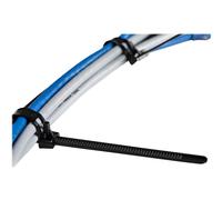 StarTechcom 5" Reusable Cable Ties Nylon 100 Pack (CBMZTRB5BK)