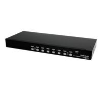 StarTechcom 8 Port 1HE DVI USB KVM Switch 1U Rackmount DVI USB KVM SV831DVIU
