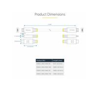 StarTechcom Active High Speed HDMI Cable 4K60 Cavo HDMI2-CABLE-4K60-10M