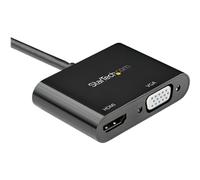 StarTech.com Adattatore DisplayPort a HDMI e VGA - 4K 60Hz