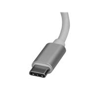 StarTechcom Adattatore di rete USB-C a RJ45 Gigabit Ethernet Gbe M/F Argento