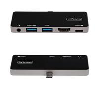 StarTechcom Adattatore Multiporta USB C a HDMI 4K 60Hz Hub USB 3.0 a 3 porte
