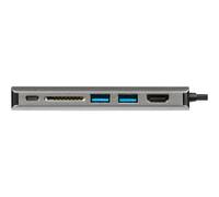 StarTechcom Adattatore Multiporta USB C Dock USB-C Portatile con HDMI 4K Hub 3x
