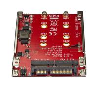 StarTechcom Adattatore per 2 Dischi SSD M.2 a SATA per alloggio da S322M225R
