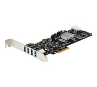 StarTechcom Adattatore scheda SuperSpeed USB 3.0 con 4 porte PCI Express (PCIe)