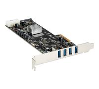 StarTechcom Adattatore scheda SuperSpeed USB 3.0 con 4 porte PCI Express (PCIe)