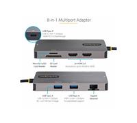 StarTechcom Adattatore USB C Multiporta Doppio HDMI 4K 60Hz Hub USB A 5Gbps a 2