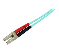 StarTechcom Aqua OM4 Duplex Multimode Fiber Cavo Rete Fibra 450FBLCLC2