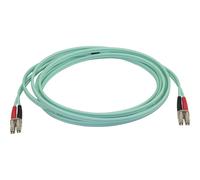 StarTechcom Aqua OM4 Duplex Multimode Fiber Cavo Rete Fibra 450FBLCLC3