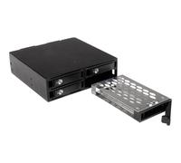 StarTechcom Backplane mobile per rack hot-swap 5,25" a 4 SATSASBP425