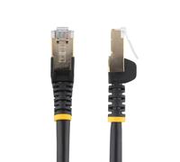StarTechcom Black Cat6a Ethernet Cable Shielded STP Cavo 6ASPAT3MBK