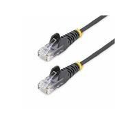 StarTechcom Black Slim CAT6 Ethernet Cable Cavo Rete UTP 15 N6PAT15MBKS