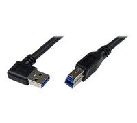 StarTechcom Black SuperSpeed USB 3.0 Cable Right Angle a to USB3SAB1MRA