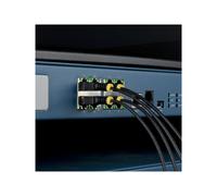 StarTechcom Black Ultra Slim CAT6a Cable Cavo Rete UTP 3 m N6APATUTP34BKS3M