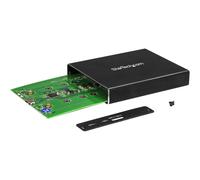 ST SM22BU31C3R - External 2x M.2 SATA SSD Chassis, USB 3.1 / SATA-Raid