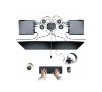 StarTechcom C2-DD46-UA2-CBL-KVM 4096 x 2160 Pixel 4K Ultra HD Nero Switch