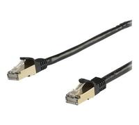 StarTechcom Cable Black CAT6a Ethernet Cavo Rete STP 5 m 6ASPAT5MBK