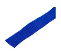 StarTechcom Cable Hook and Loop 7.6 m Blue in tessuto con fissaggio a strappo