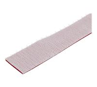 StarTechcom Cable Hook and Loop 7.6 m Red in tessuto con fissaggio a strappo per
