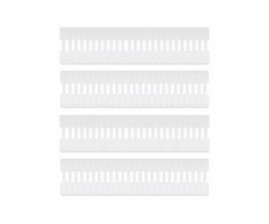 StarTechcom Cable Labels 100 Pack Hook-and-Loop 9 cm white CABLE-TAG-HLWH