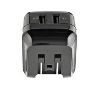StarTechcom Caricabatterie da Muro a doppia porta x2 USB ad alta USB2PACBK