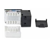 StarTechcom Cat6 Keystone Jack 24-Pack 90-Deg 110 Rete CAT 6 C6KEY110BK24PK