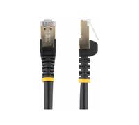StarTech.com Cavo patch CAT6a da 7,5 m - Schermato STP - Filo di rame al 100 - Connettore antistrappo - Nero