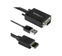 StarTechcom Cavo adattatore convertitore da VGA a HDMI da 2 m Alimentazione USB