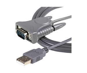 StarTechcom Cavo adattatore USB a Seriale RS232 DB9 / DB25 Cavo Adattatore