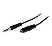 StarTechcom Cavo audio di prolunga stereo slim da 3,5 mm 2 m M/F 3.5mm MU2MMFS