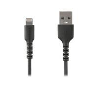 StarTechcom Cavo da USB-A a Lightening bianco da 1m di colore nero Robusto e