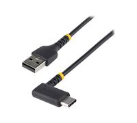 StarTechcom Cavo da USB-A a USB-C a 90° da 1m Cavetto di Ricarica Veloce USB